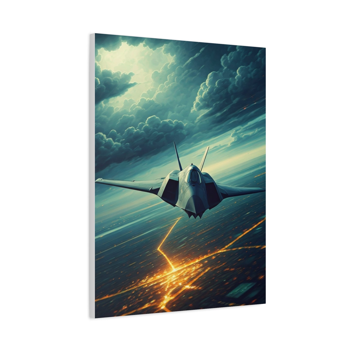 Hypersonic Horizon Breakthrough Wall Art & Canvas Prints