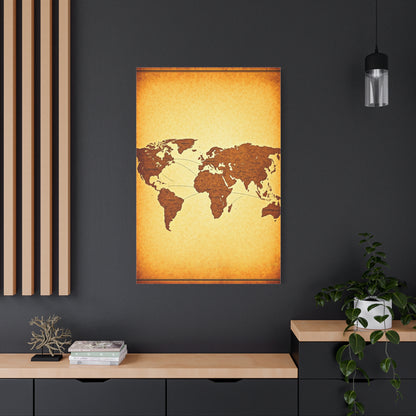 Explorer’s Compass Map Wall Art & Canvas Prints