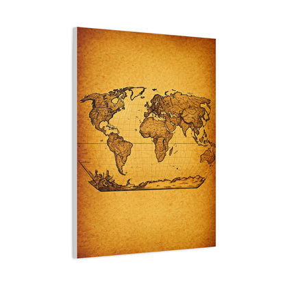 Antique Coastal Expedition Map Wall Art & Canvas Prints