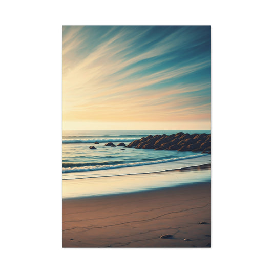 Soft Coastal Breeze Shoreline Wall Art & Canvas Prints
