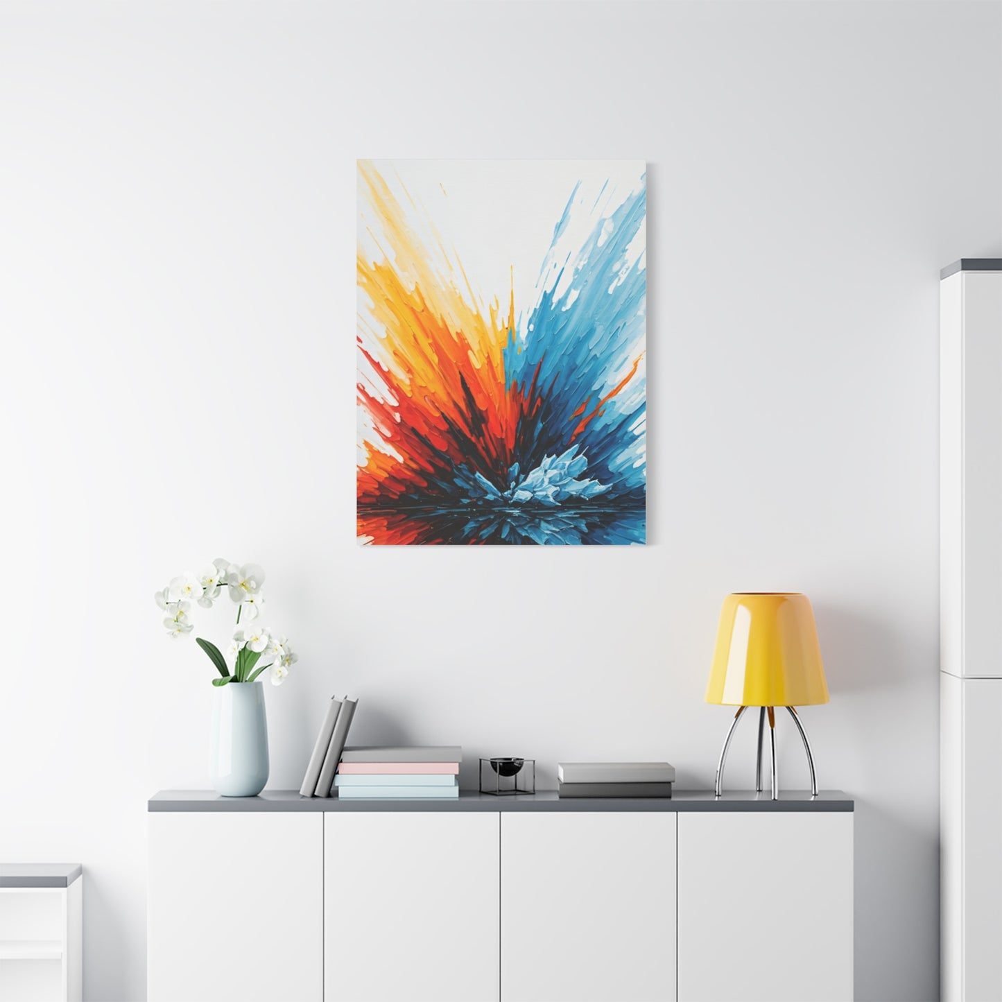 Vibrant Color Burst Abstract Wall Art & Canvas Prints