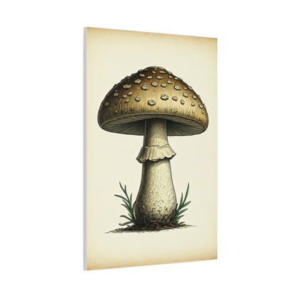 Woodland Toadstool Illustration Wall Art & Canvas Prints