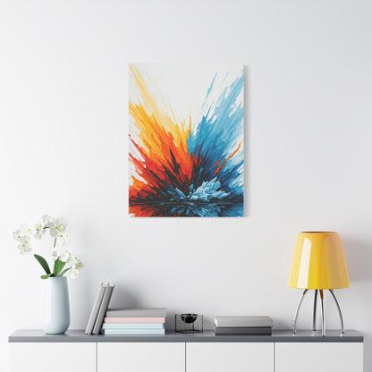 Vibrant Color Burst Abstract Wall Art & Canvas Prints