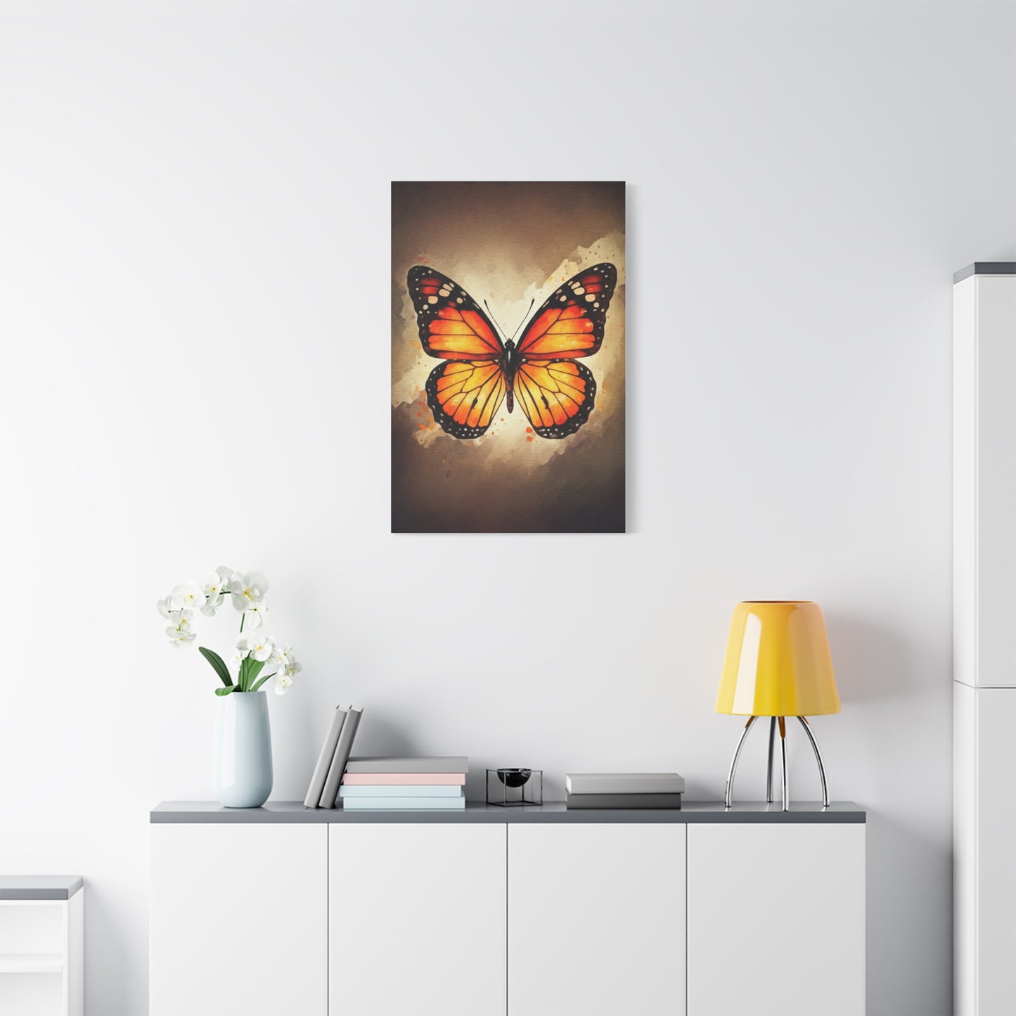 Classic Monarch Butterfly Portrait Wall Art & Canvas Prints