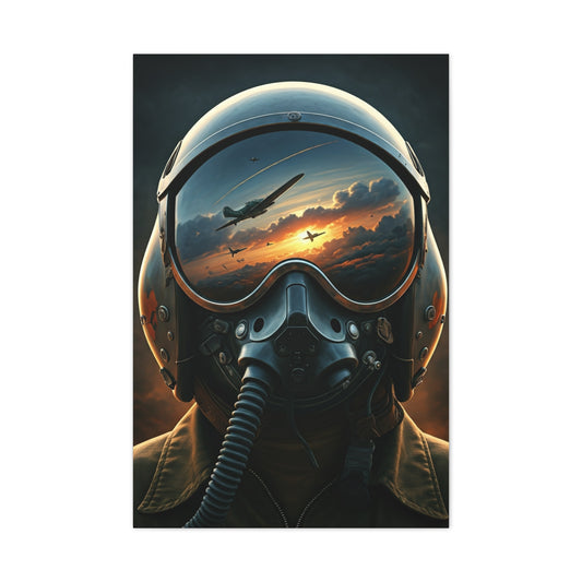 Aviator Reflection Horizon Wall Art & Canvas Prints