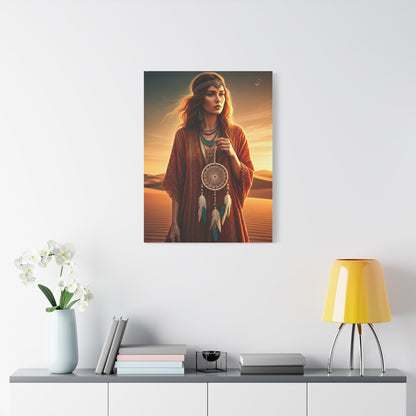 Desert Dreamer with Dreamcatcher Wall Art & Canvas Prints
