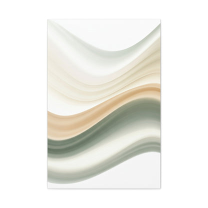 Abstract Neutral Flow Art Wall Art & Canvas Prints