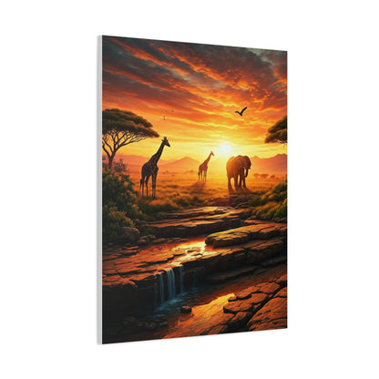 Sunset Wings Over Water Wall Art & Canvas Prints