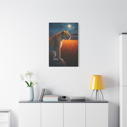 Majestic Leopard at Dusk Wall Art & Canvas Prints
