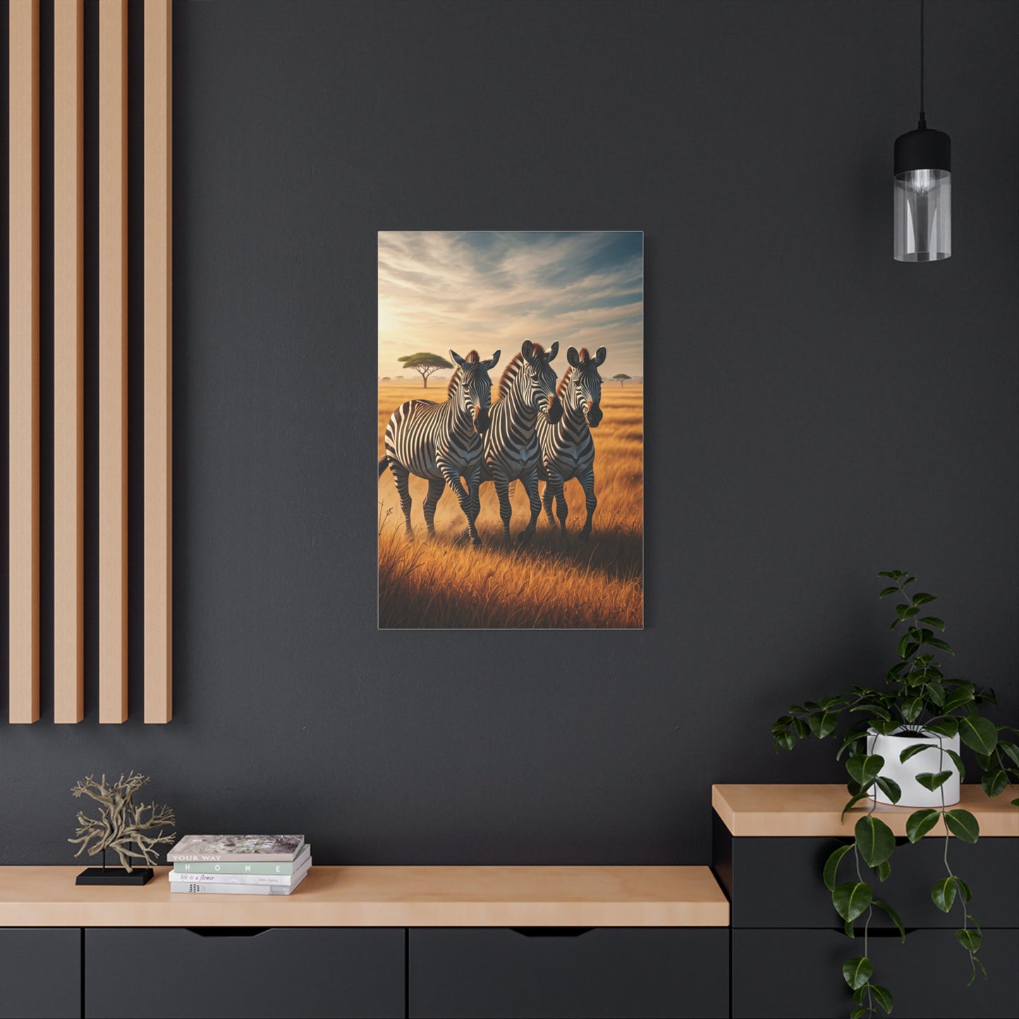 Zebra Spirit Herd Wall Art & Canvas Prints