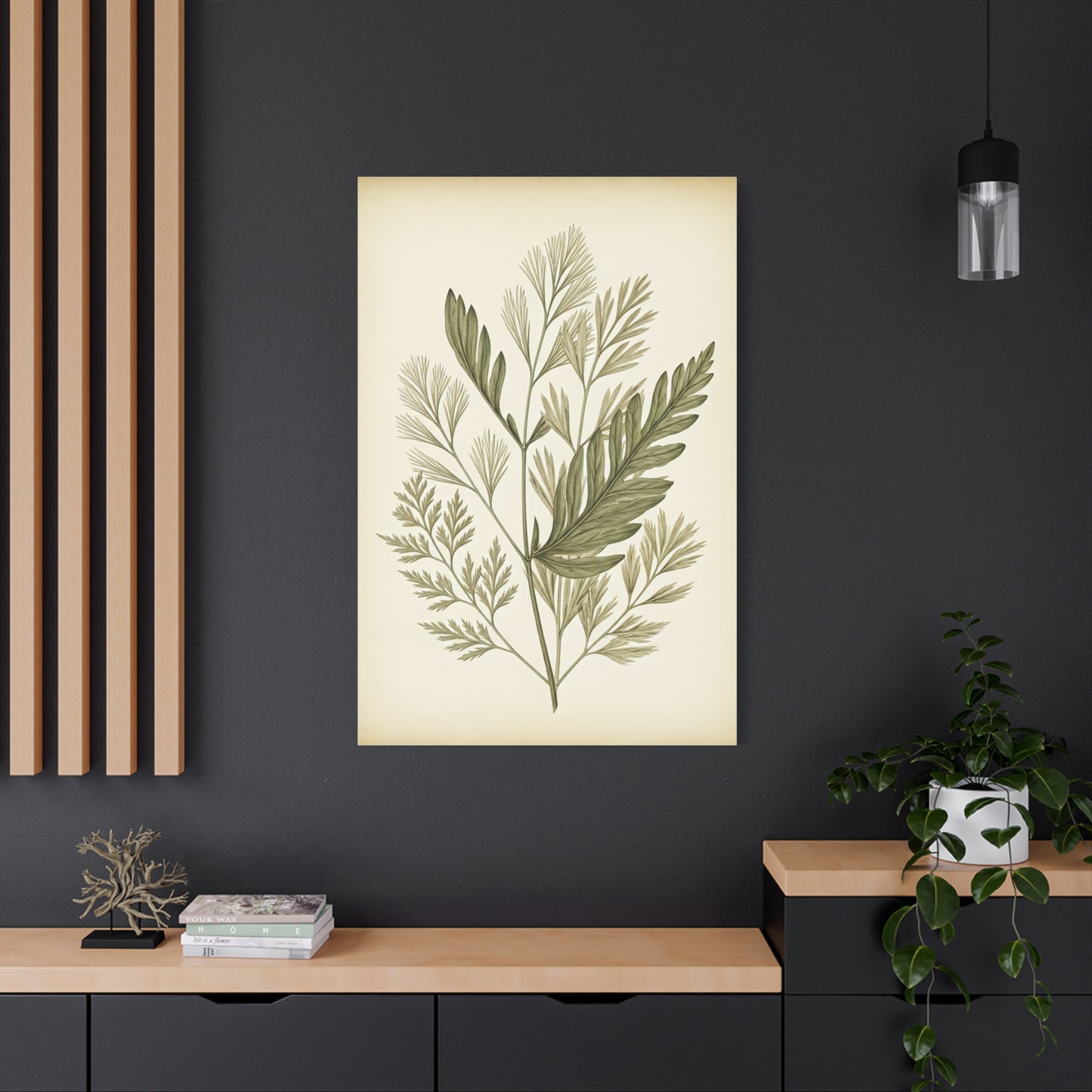 Wild Leaf Collection Illustration Wall Art & Canvas Prints