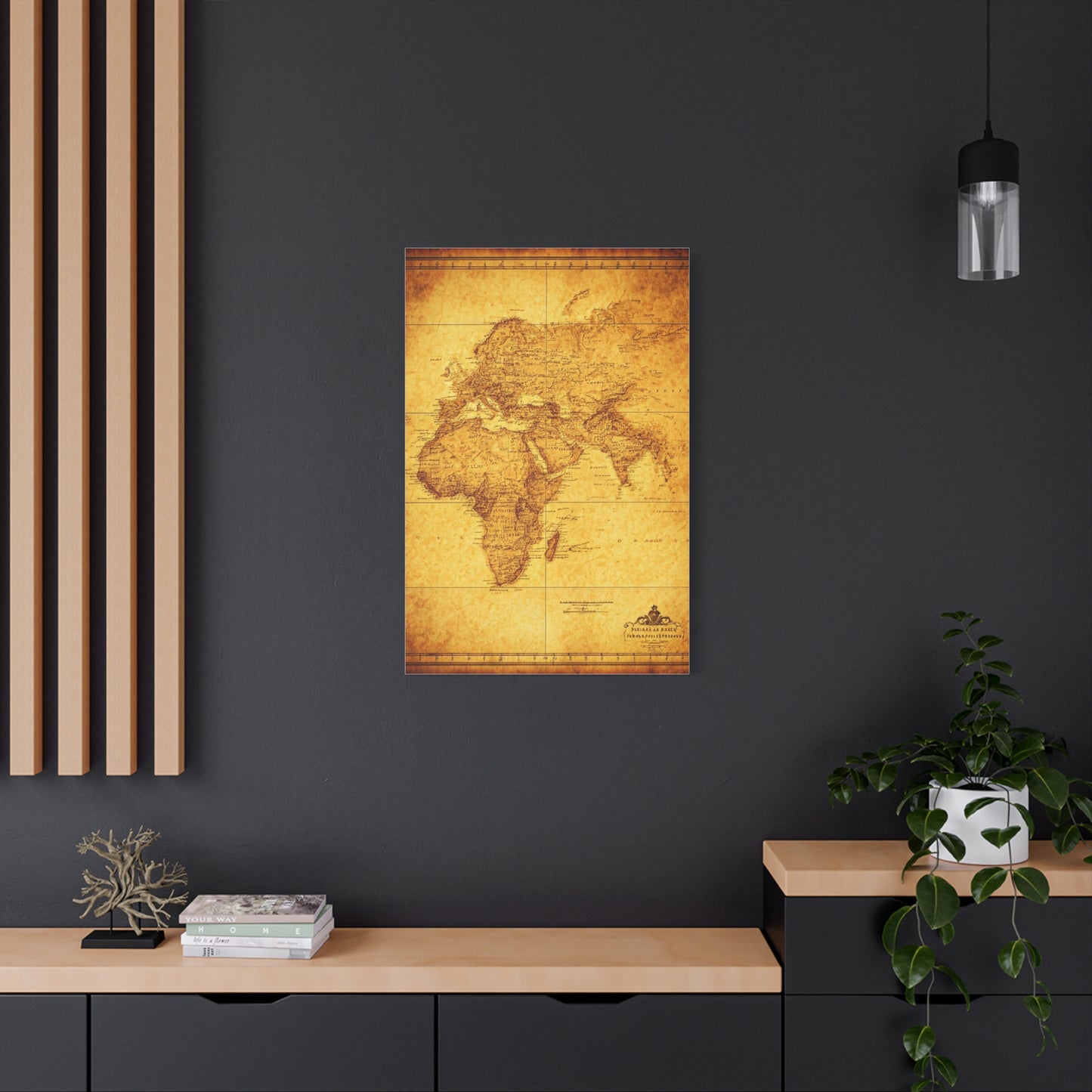Historic Old World Atlas Map Wall Art & Canvas Prints