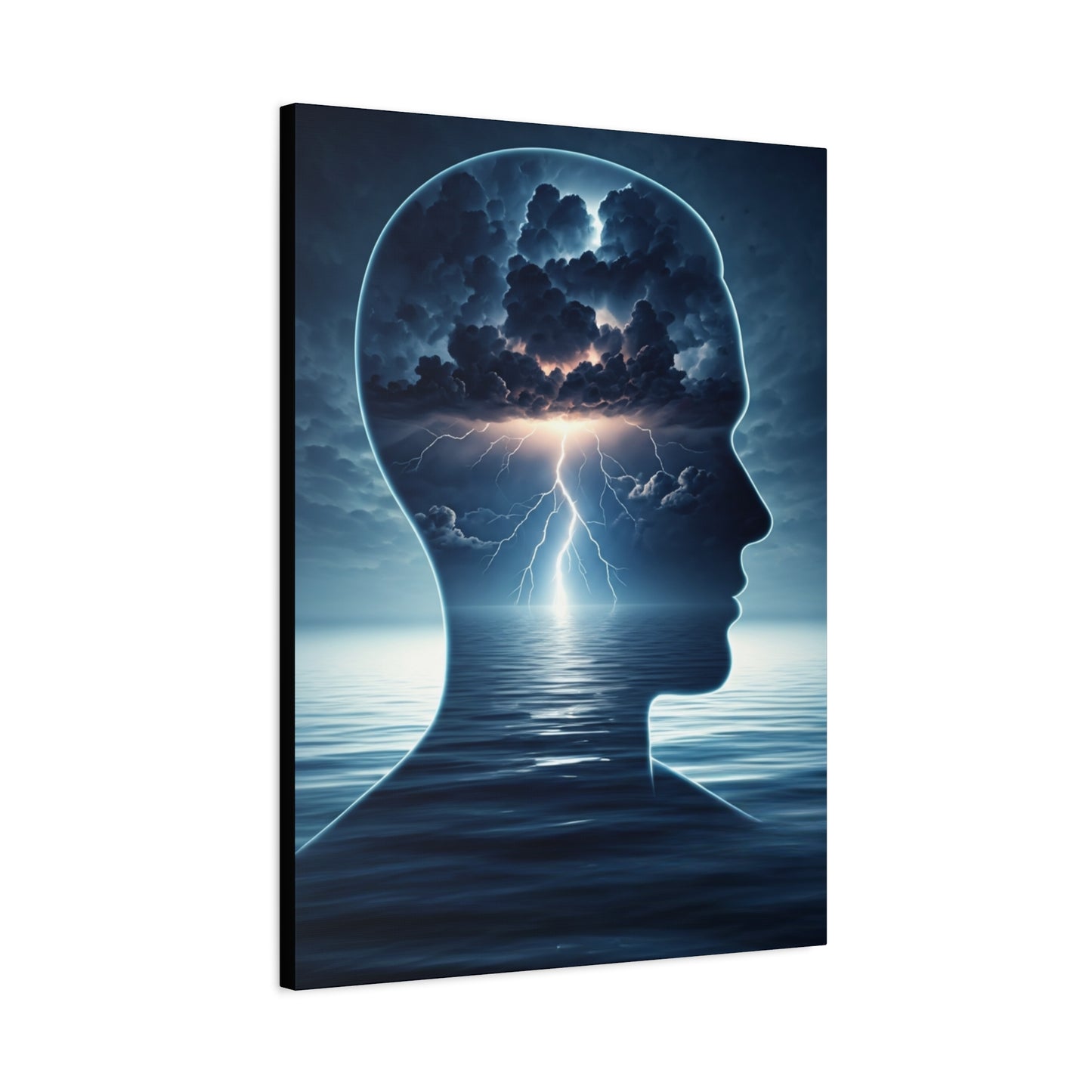Mind Storm Reflection Wall Art & Canvas Prints