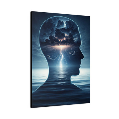 Mind Storm Reflection Wall Art & Canvas Prints