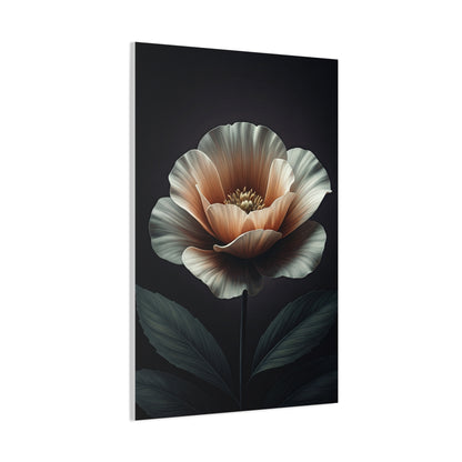 Single Bloom Elegance Floral Wall Art & Canvas Prints