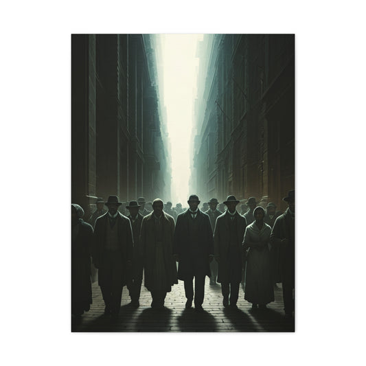 March Through the Light Wall Art & Canvas Prints