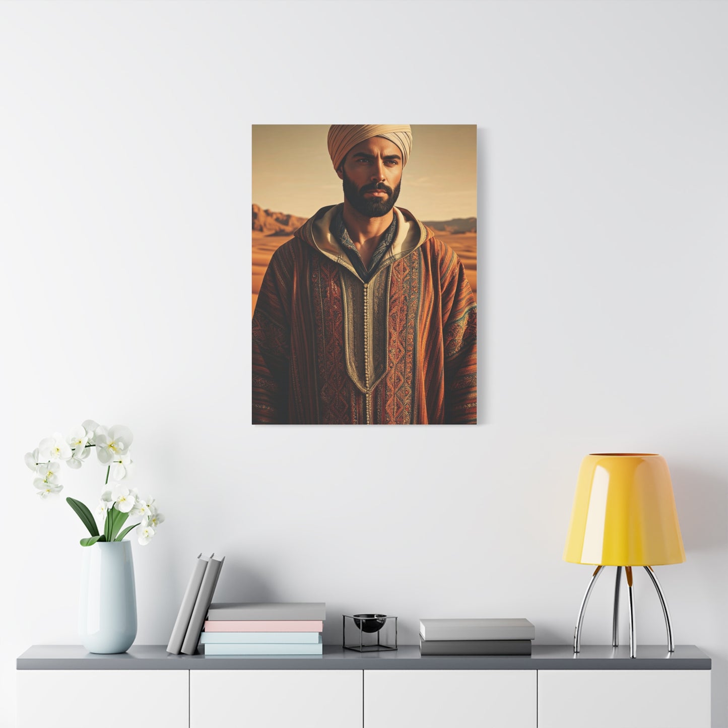 Nomadic Desert Soul Portrait Wall Art & Canvas Prints