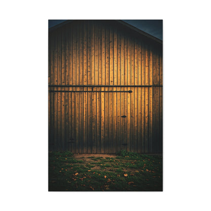 Minimalist Barn Door Detail Wall Art & Canvas Prints