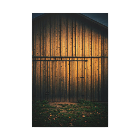 Minimalist Barn Door Detail Wall Art & Canvas Prints