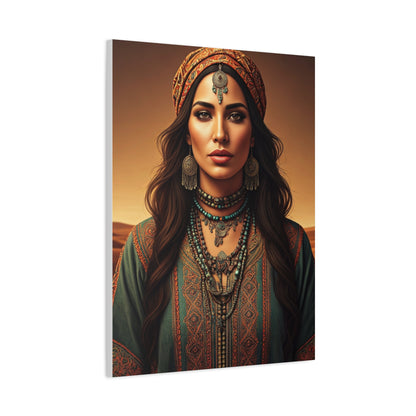 Tribal Grace Bohemian Queen Wall Art & Canvas Prints