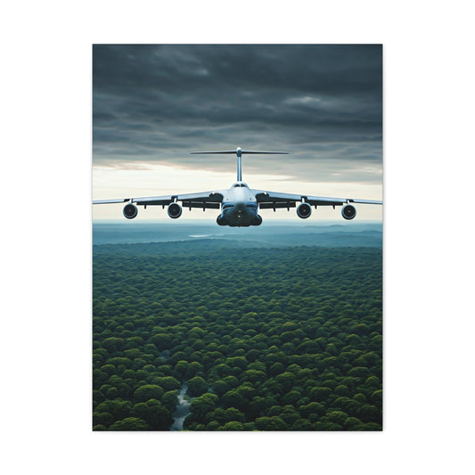 Aircraft Over Endless Forest Wall Art & Canvas Prints