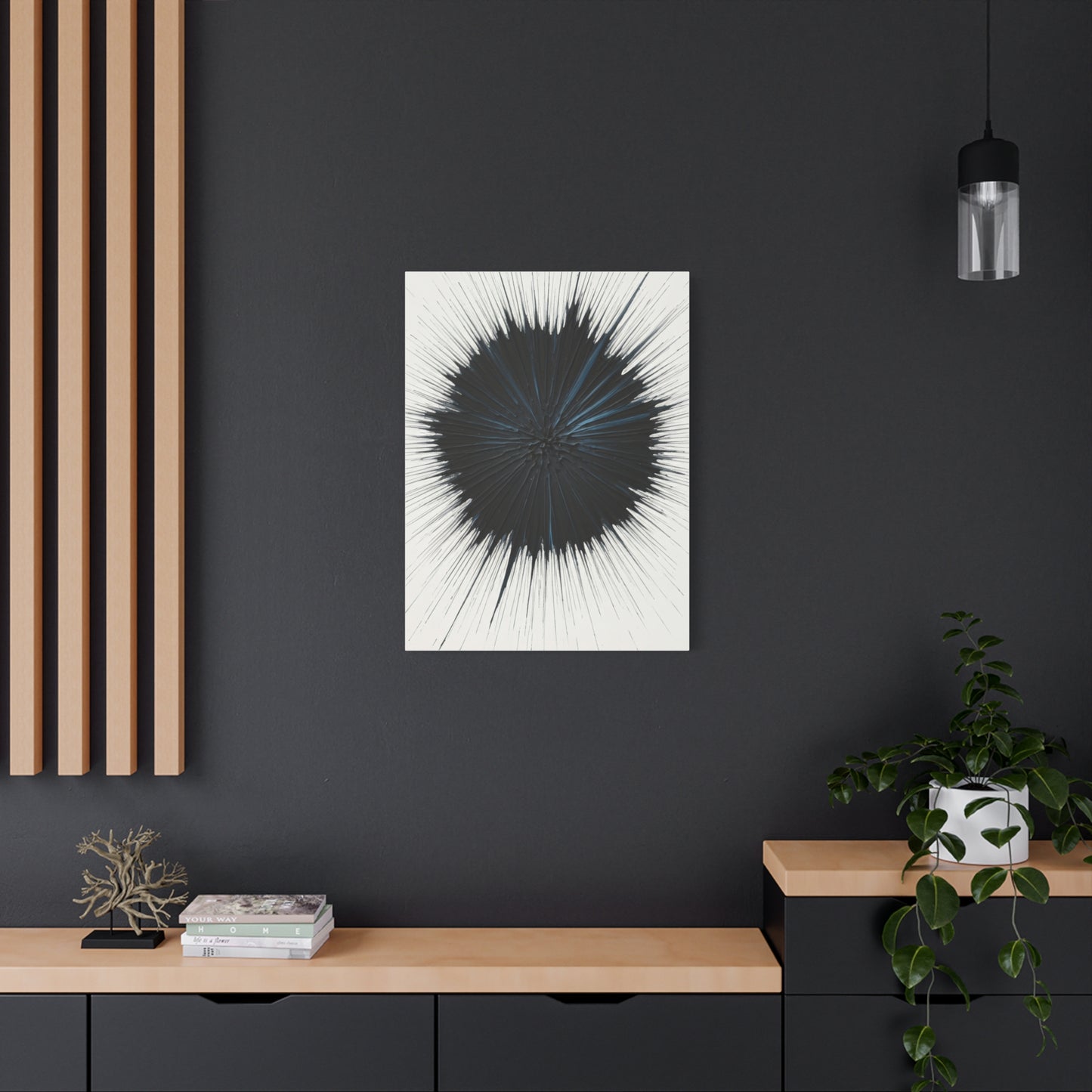 Obsidian Impact Field Wall Art & Canvas Prints