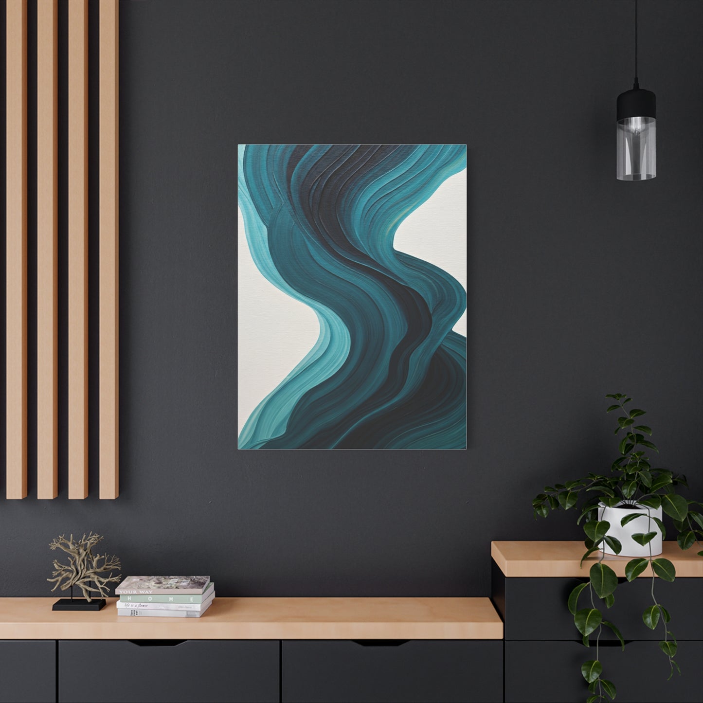 Ocean Veil Abstract Wall Art & Canvas Prints