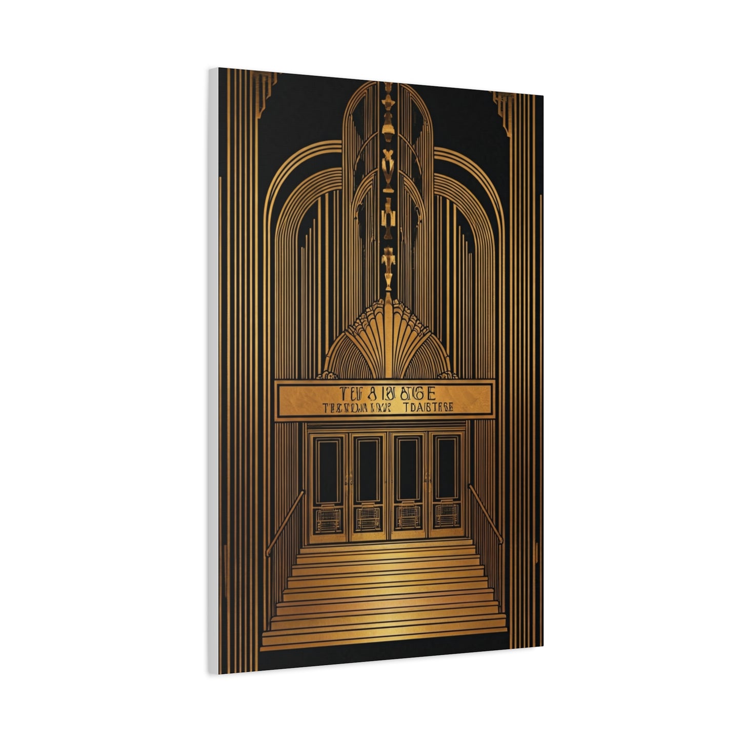 Grand Theatre Entrance Art Deco Wall Art & Canvas Prints