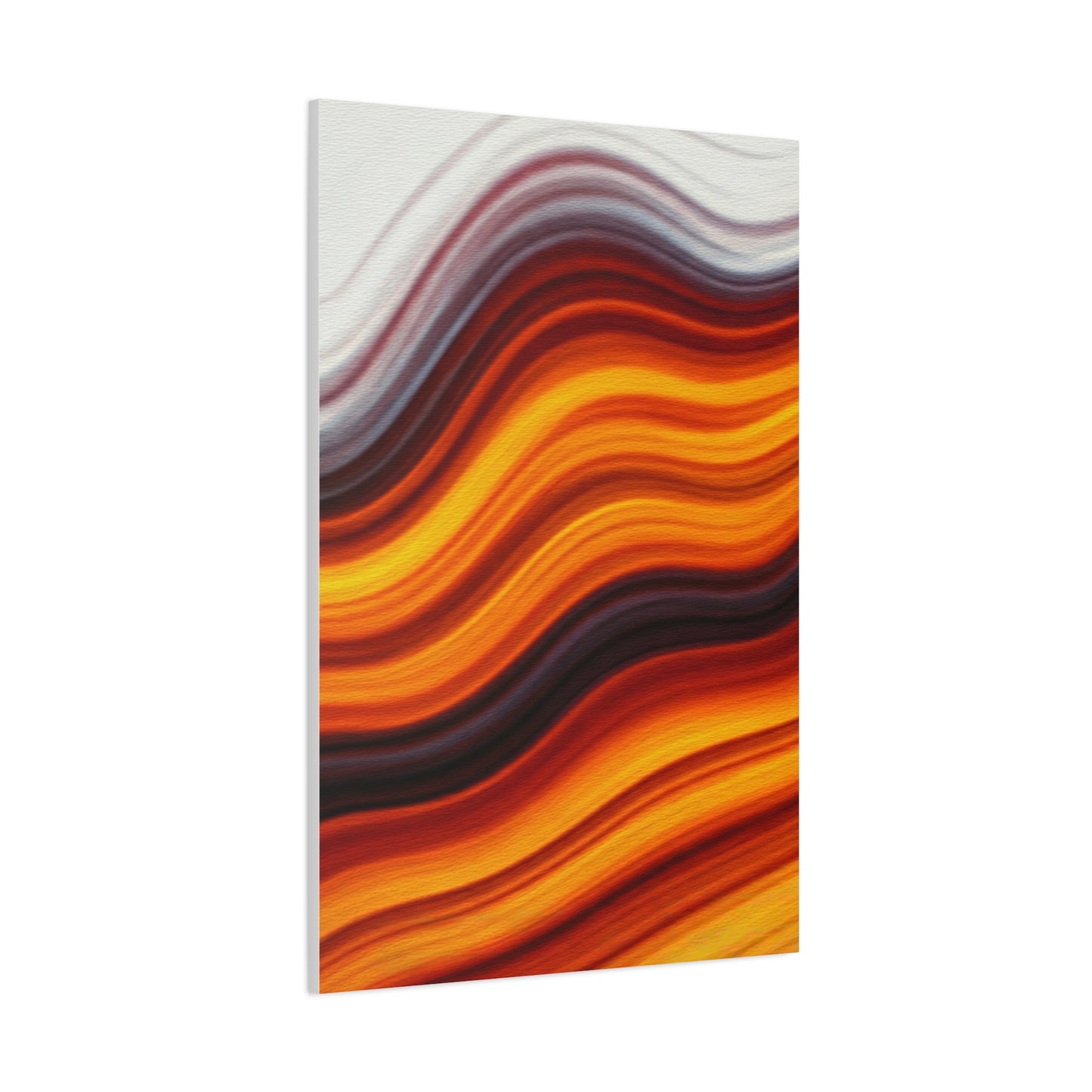 Ember Wave Horizon Abstract Wall Art & Canvas Prints
