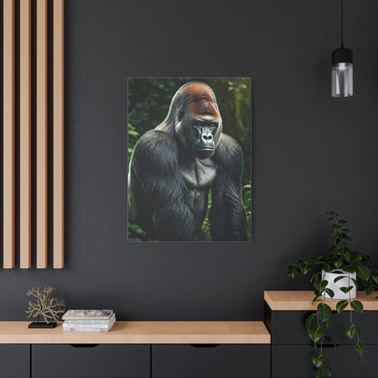 Silverback Strength Portrait Wall Art & Canvas Prints