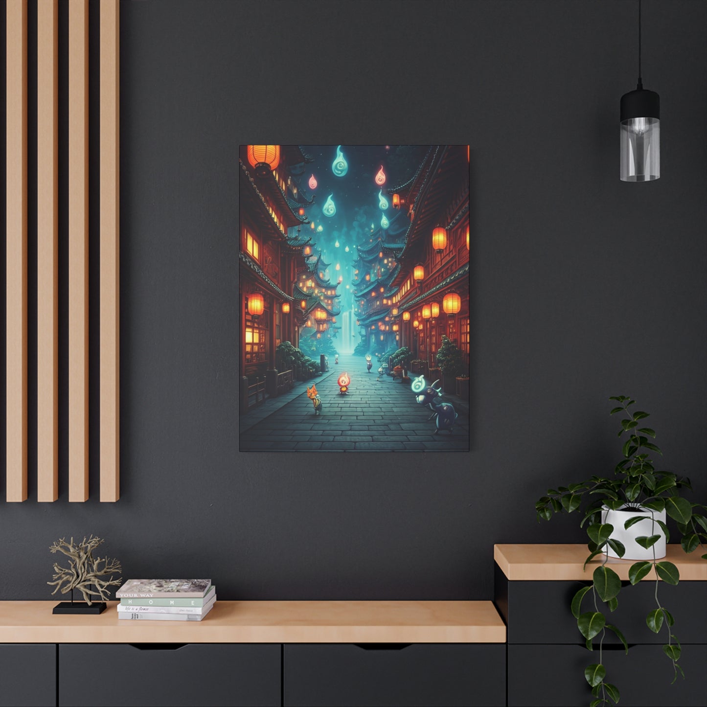 Lantern Spirit Alley Wall Art & Canvas Prints