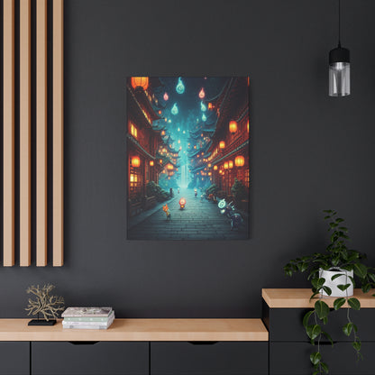 Lantern Spirit Alley Wall Art & Canvas Prints