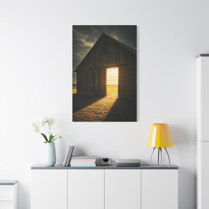 Golden Threshold Barn Wall Art & Canvas Prints