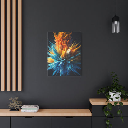 Radiant Color Explosion Abstract Wall Art & Canvas Prints