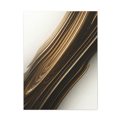 Golden Drift Flow Wall Art & Canvas Prints