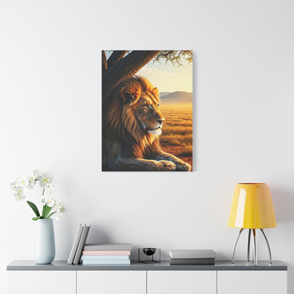 Lion of the Plains Wall Art & Canvas Prints