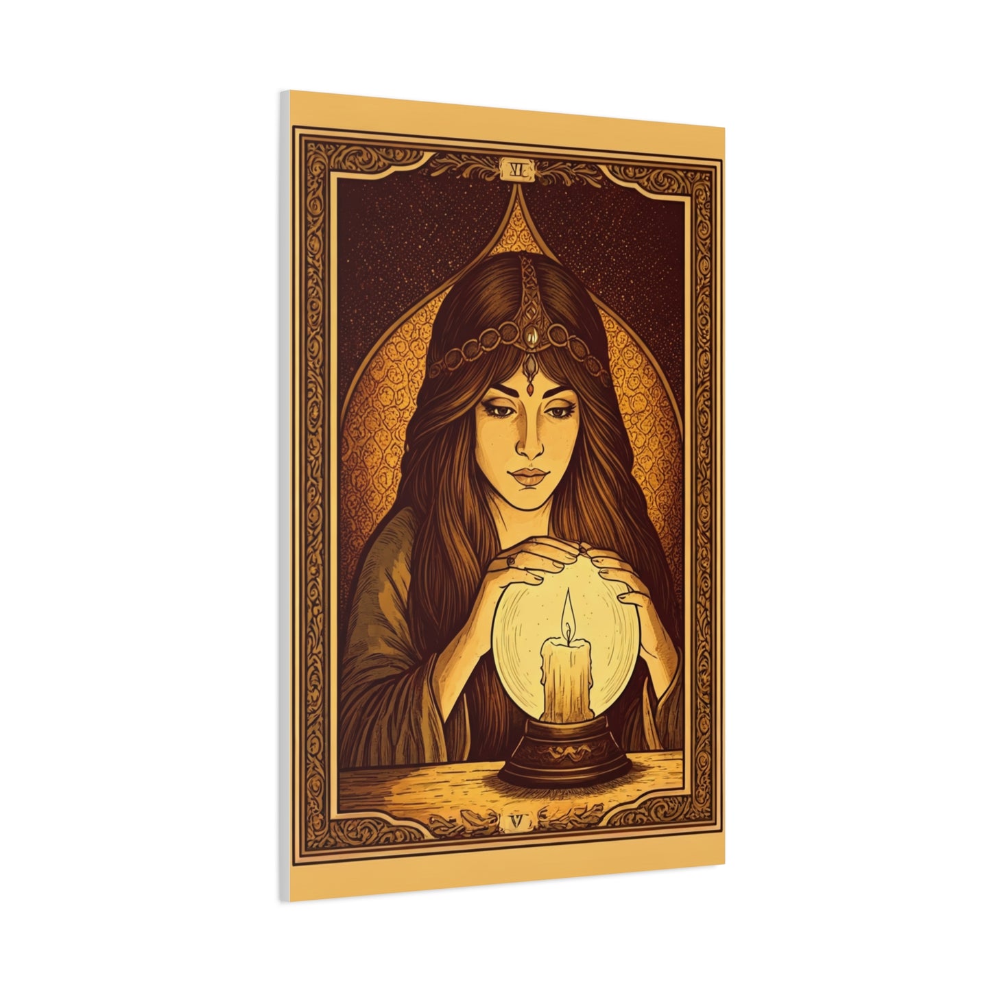 Mystic Candle Seer Wall Art & Canvas Prints