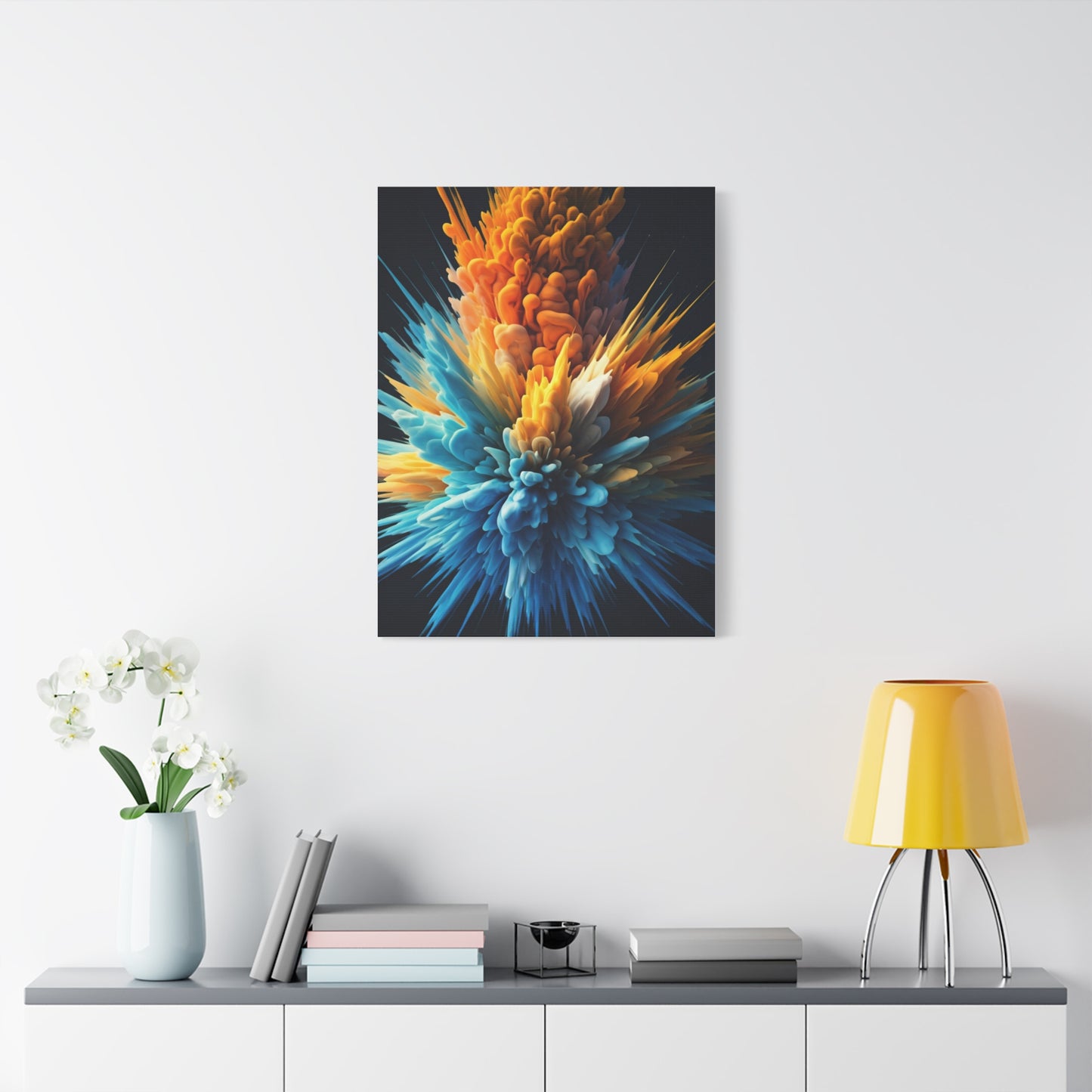 Radiant Color Explosion Abstract Wall Art & Canvas Prints