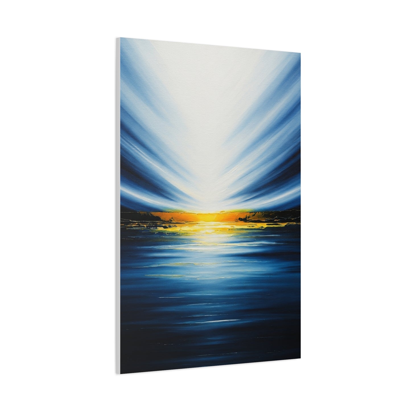 Radiant Horizon Abstract Seascape Wall Art & Canvas Prints