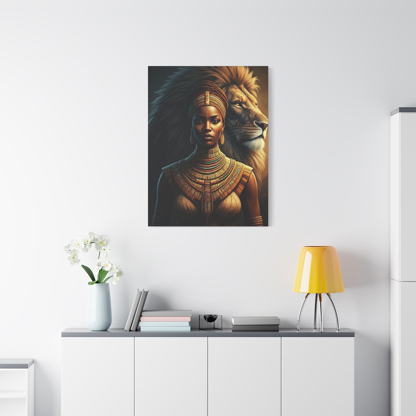 Lioness Warrior Guardian Wall Art & Canvas Prints