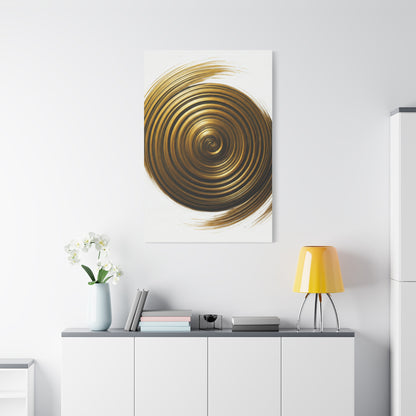 Molten Gold Vortex Wall Art & Canvas Prints