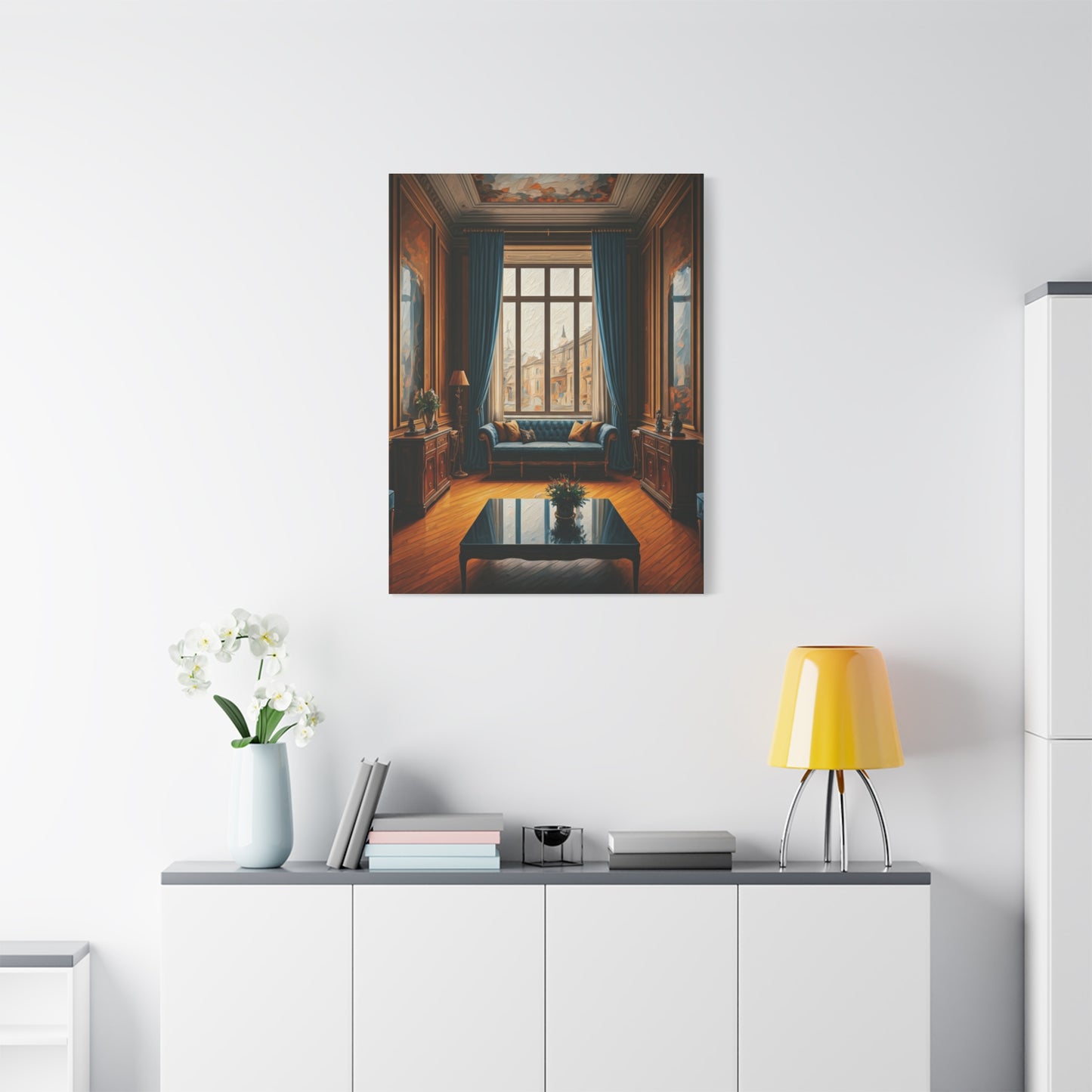 Classic Elegance Interior Scene Wall Art & Canvas Prints