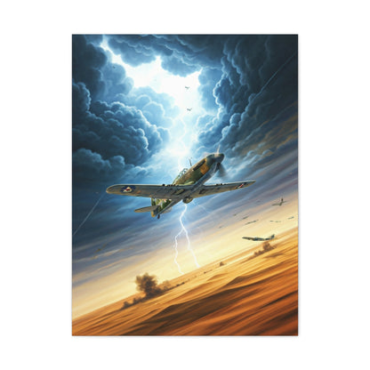 Lightning Run Combat Flight Wall Art & Canvas Prints