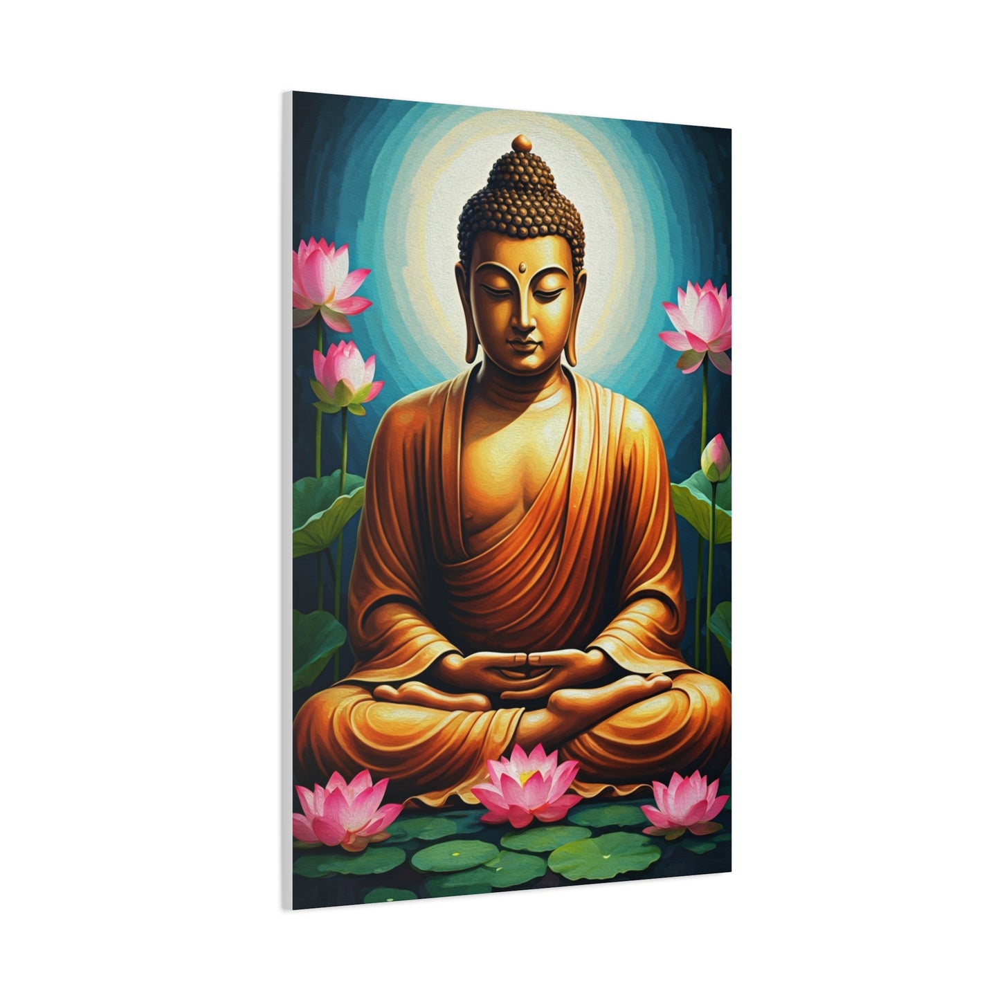 Lotus Meditation Buddha Artwork Wall Art & Canvas Prints