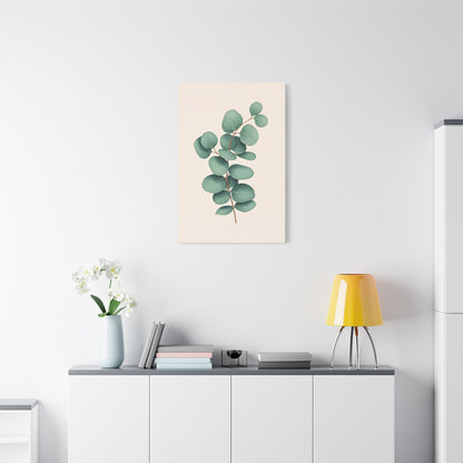 Eucalyptus Stem Soft Botanical Wall Art & Canvas Prints