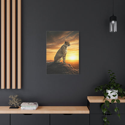 Giraffe at Dawn Wall Art & Canvas Prints