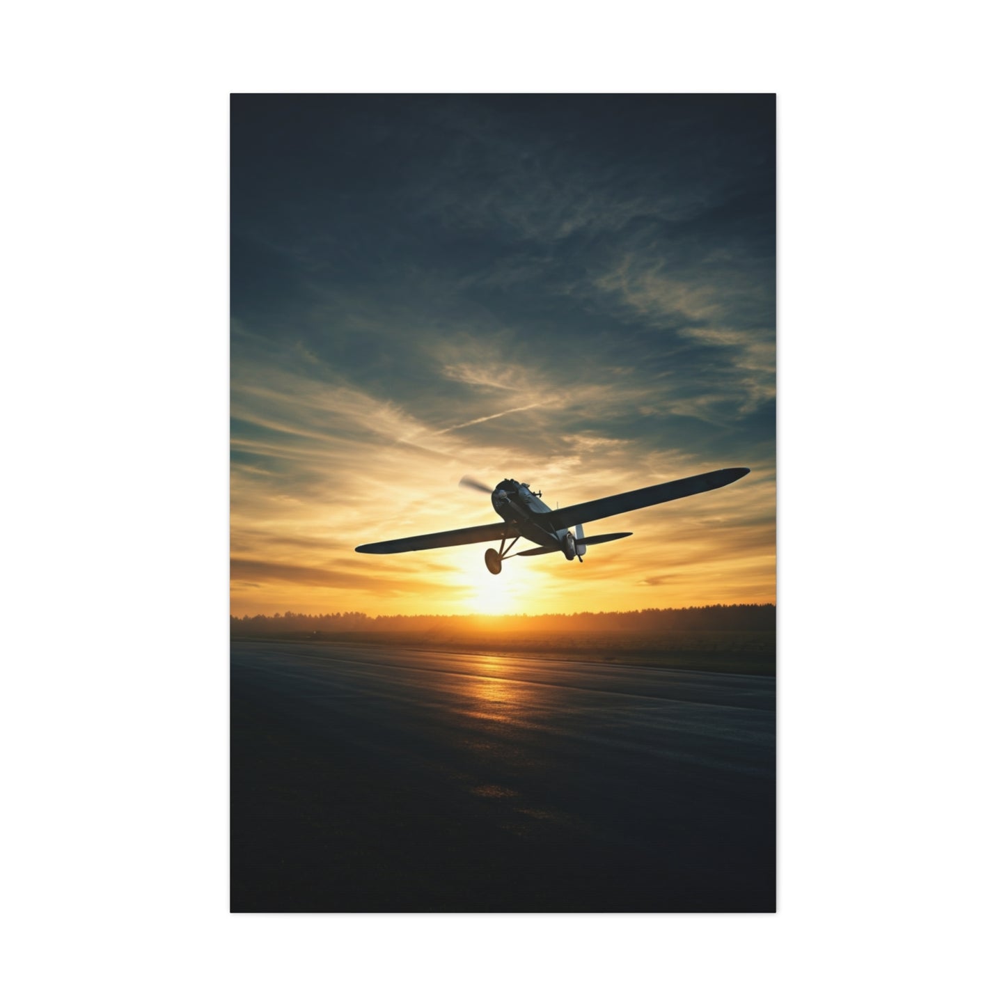 Sunset Glide Horizon Wall Art & Canvas Prints