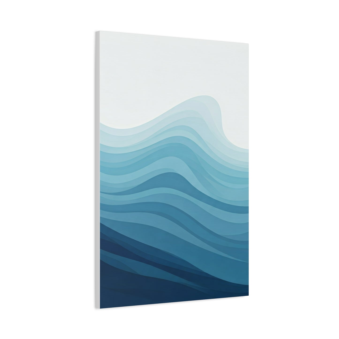 Layered Ocean Waves Abstract Wall Art & Canvas Prints