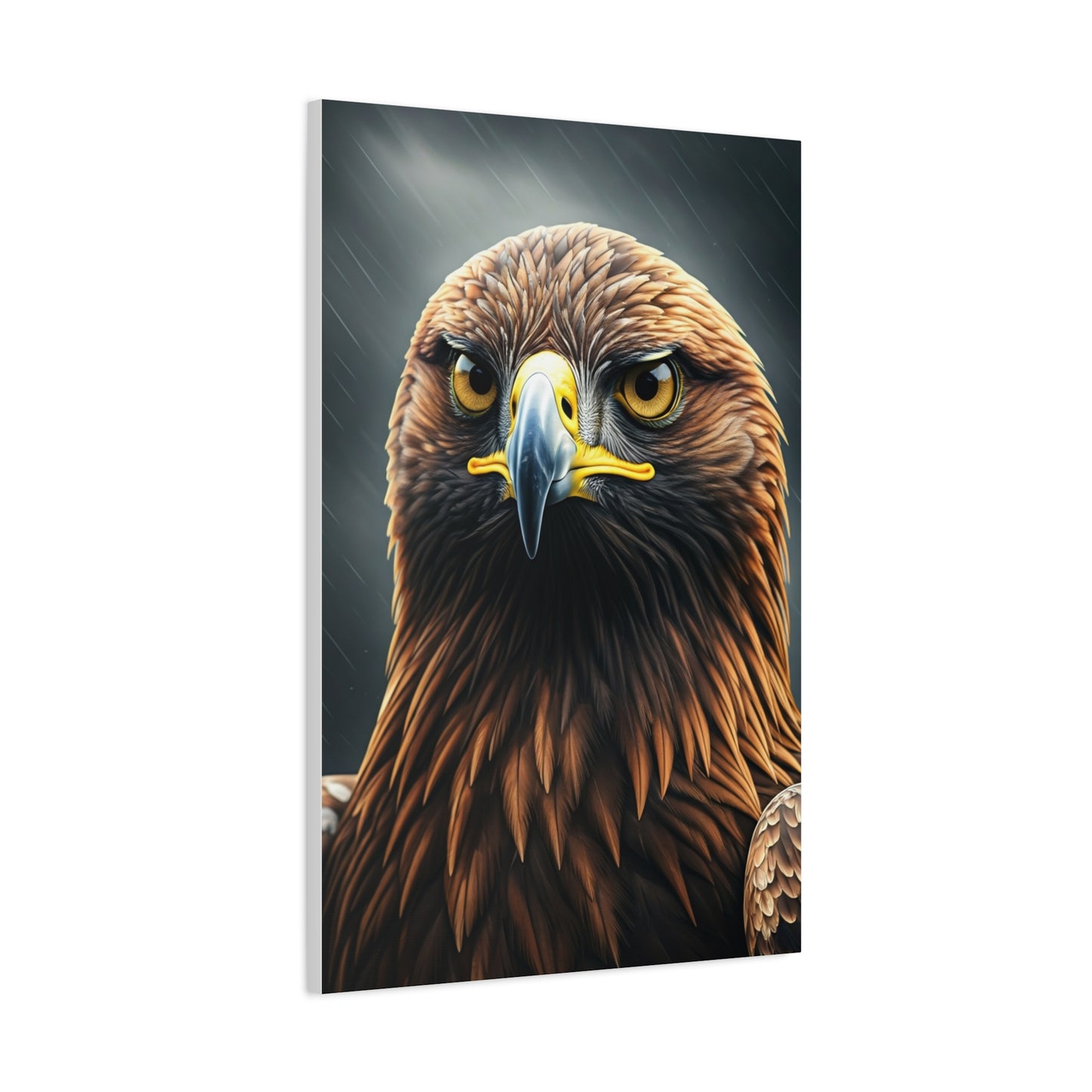 Golden Eagle Intensity Wall Art & Canvas Prints