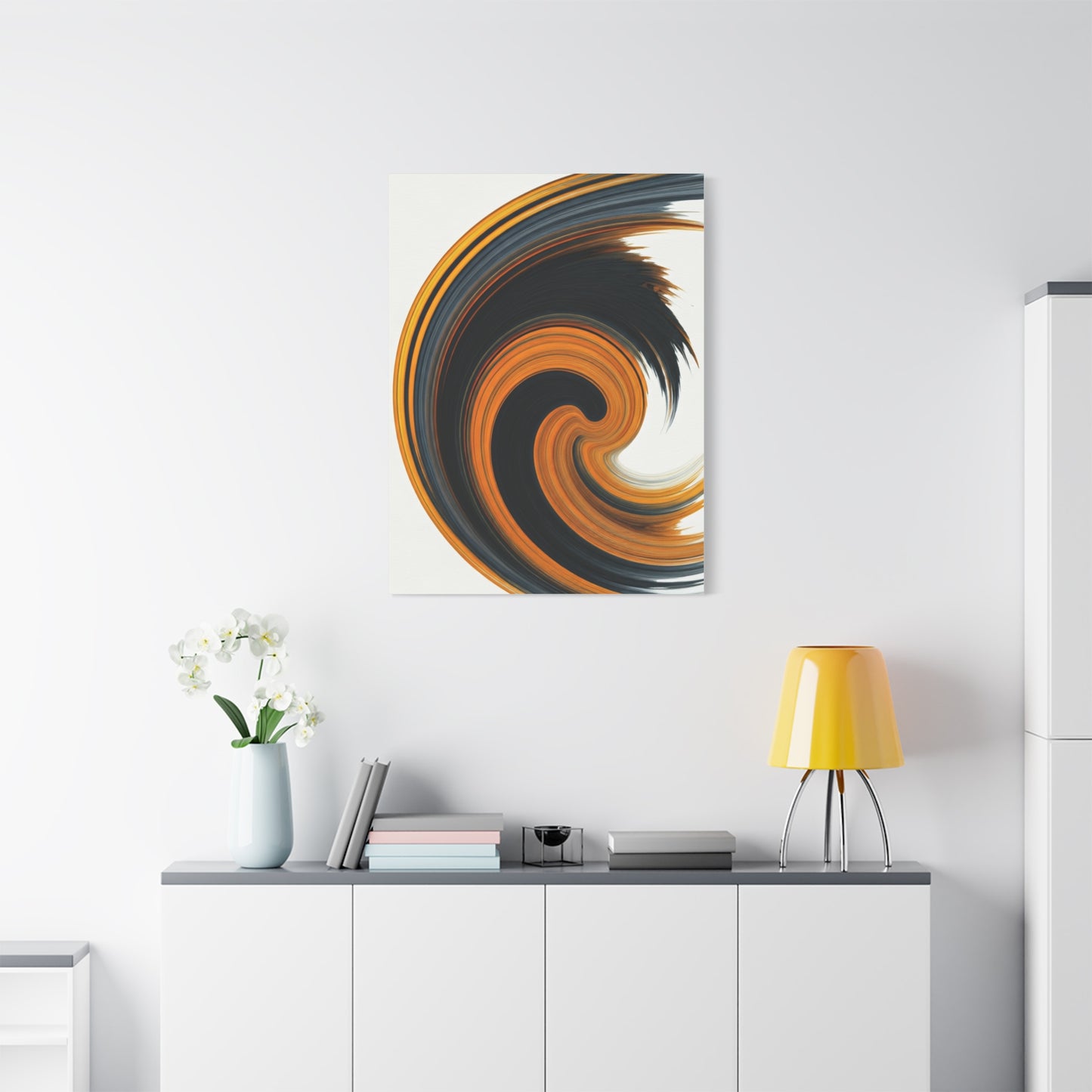 Molten Arc Spiral Wall Art & Canvas Prints